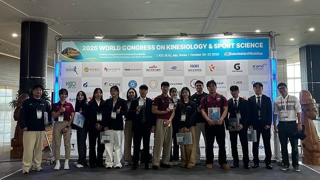 World Congress on Kinesiology 학술대회 발표